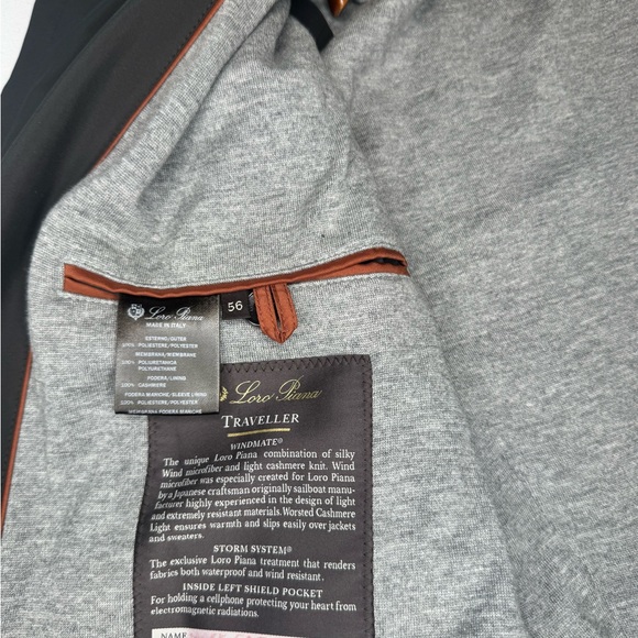 Loro Piana Men’s Black Traveller Jacket - Picture 8 of 10